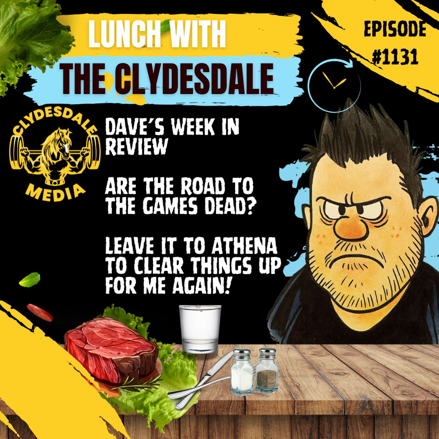 Lunch with the Clydesdale - Are the Road to the Games Dead? episode artwork