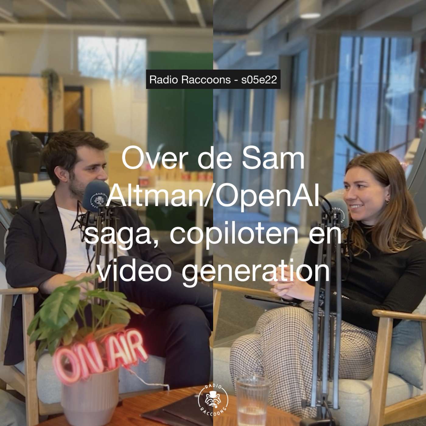 S05E22 - Over de Sam Altman/OpenAI saga, copiloten en video generation episode artwork