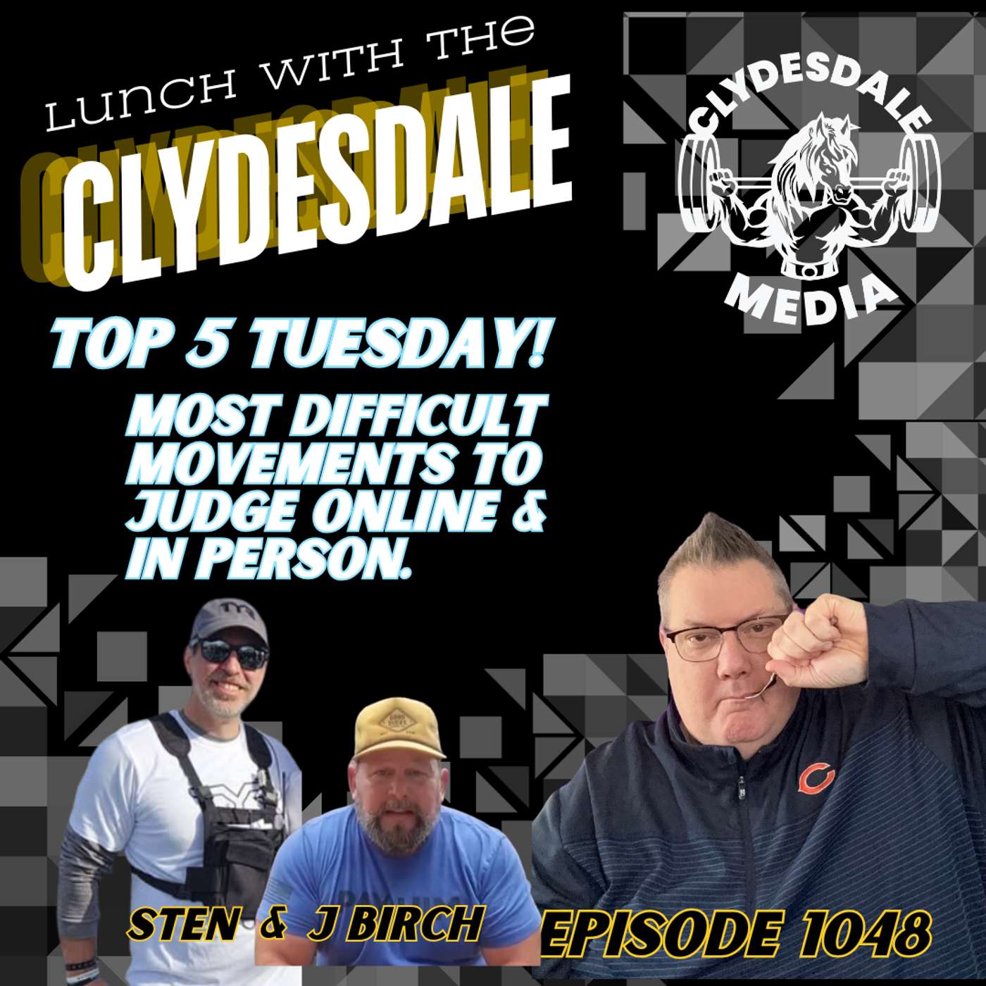 Lunch with the Clydesdale - Top 5 Tuesday | Hardest Movements to Judge episode artwork
