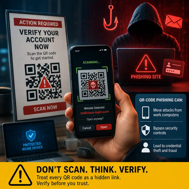 What Is QR-Code Phishing?