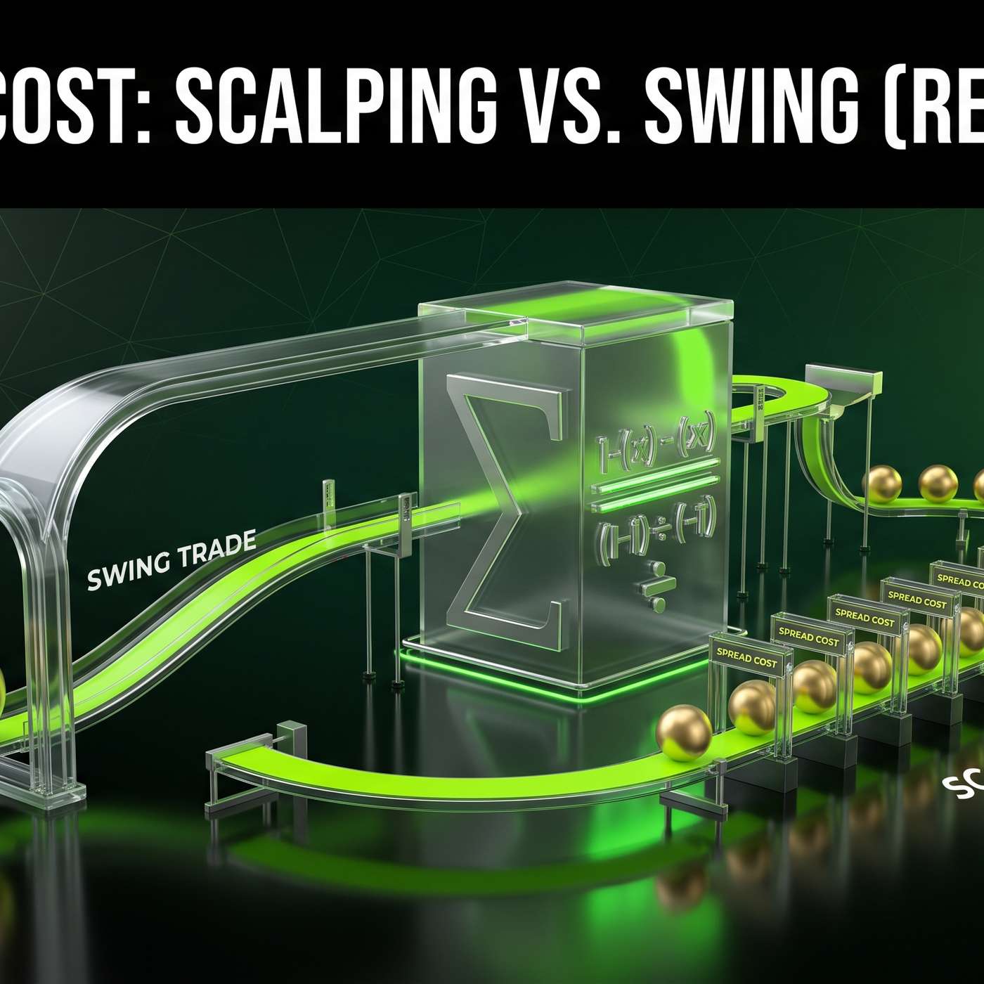 Spread Cost: Scalping vs. Swing (Real Math)