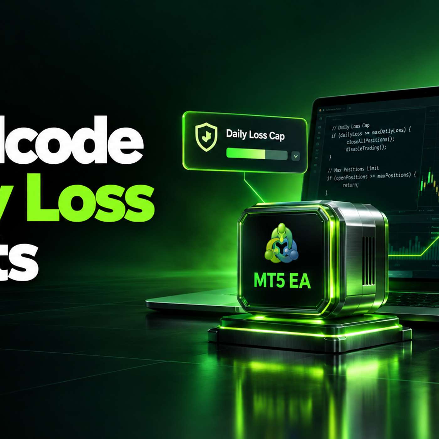 Code a Daily Loss Cap and Max-Positions Limit Into an MT5 EA