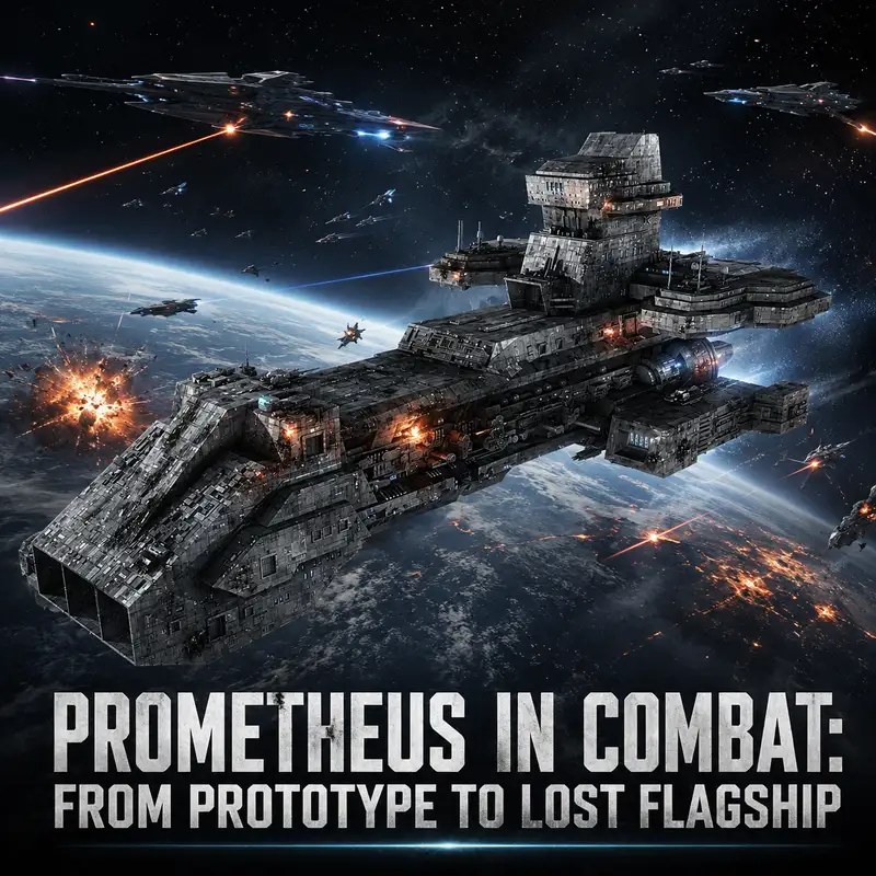 Prometheus in Combat: From Prototype to Lost Flagship