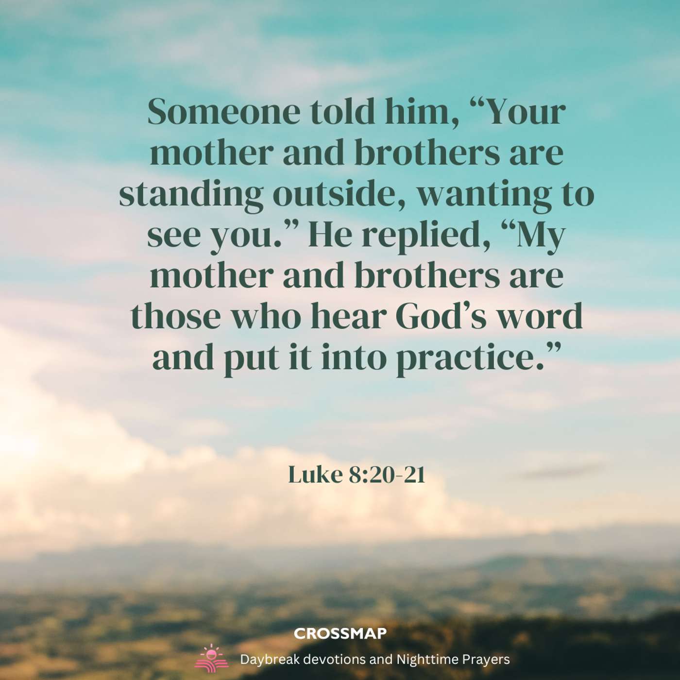A Mother's Role Changes - A Nighttime Prayer