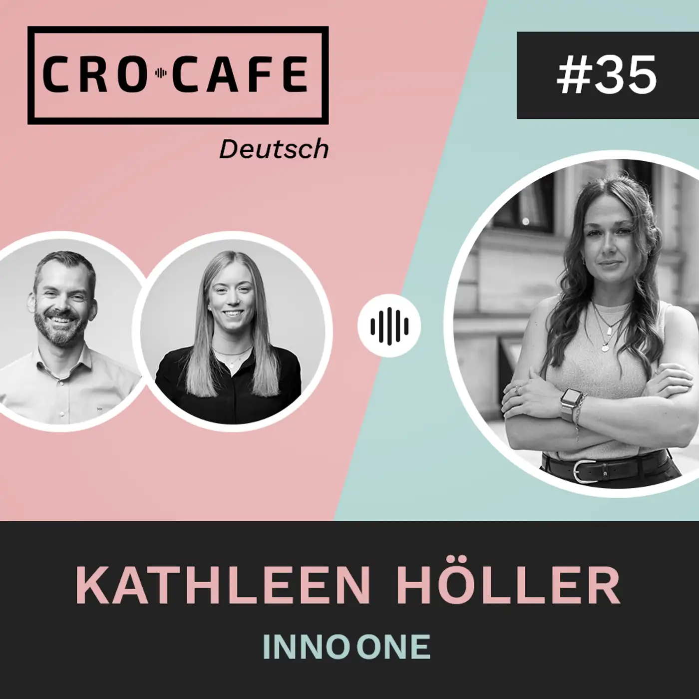 Cover art for episode: LinkedIn-Anzeigen leicht gemacht - mit Kathleen Höller - CRO.CAFE podcast