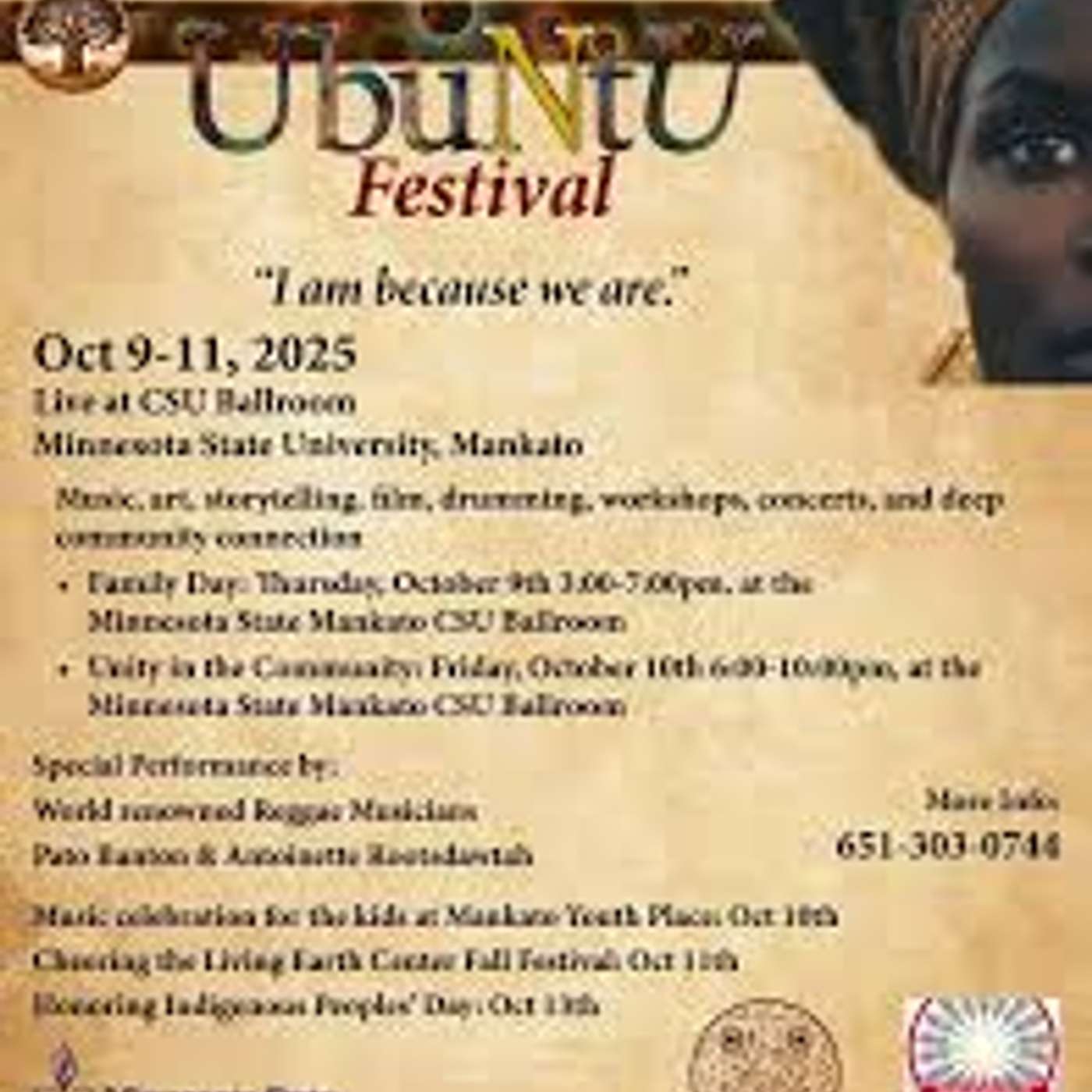 Ubuntu Festival Aims to Bring Unity to Greater Mankato area and Beyond 10-09-2025