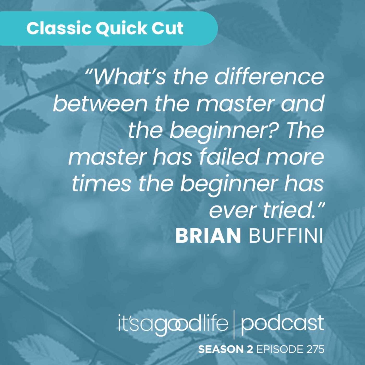 Quick Cut: S2E275 The Path to Mastery