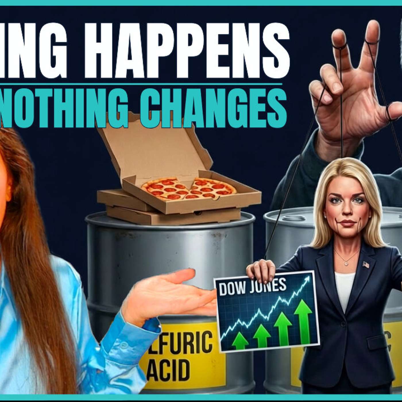 Pam Bondi & Epstein Files — Why No One Is Arrested & Latest Theory Why