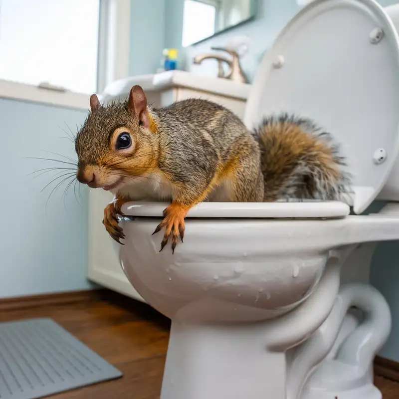 #0119 - Threw a lifeline to a squirrel before it ended up crawling out of my toilet. - 12/13/2024