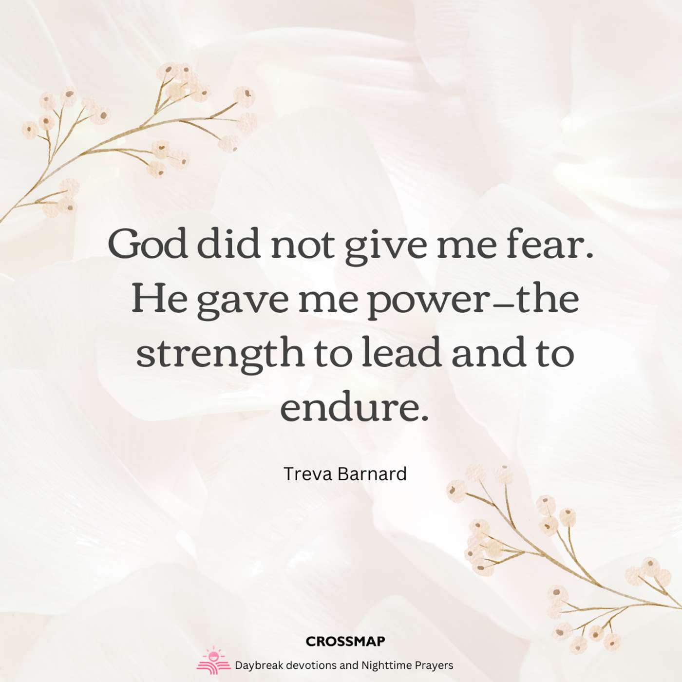 Fear is Not My Portion