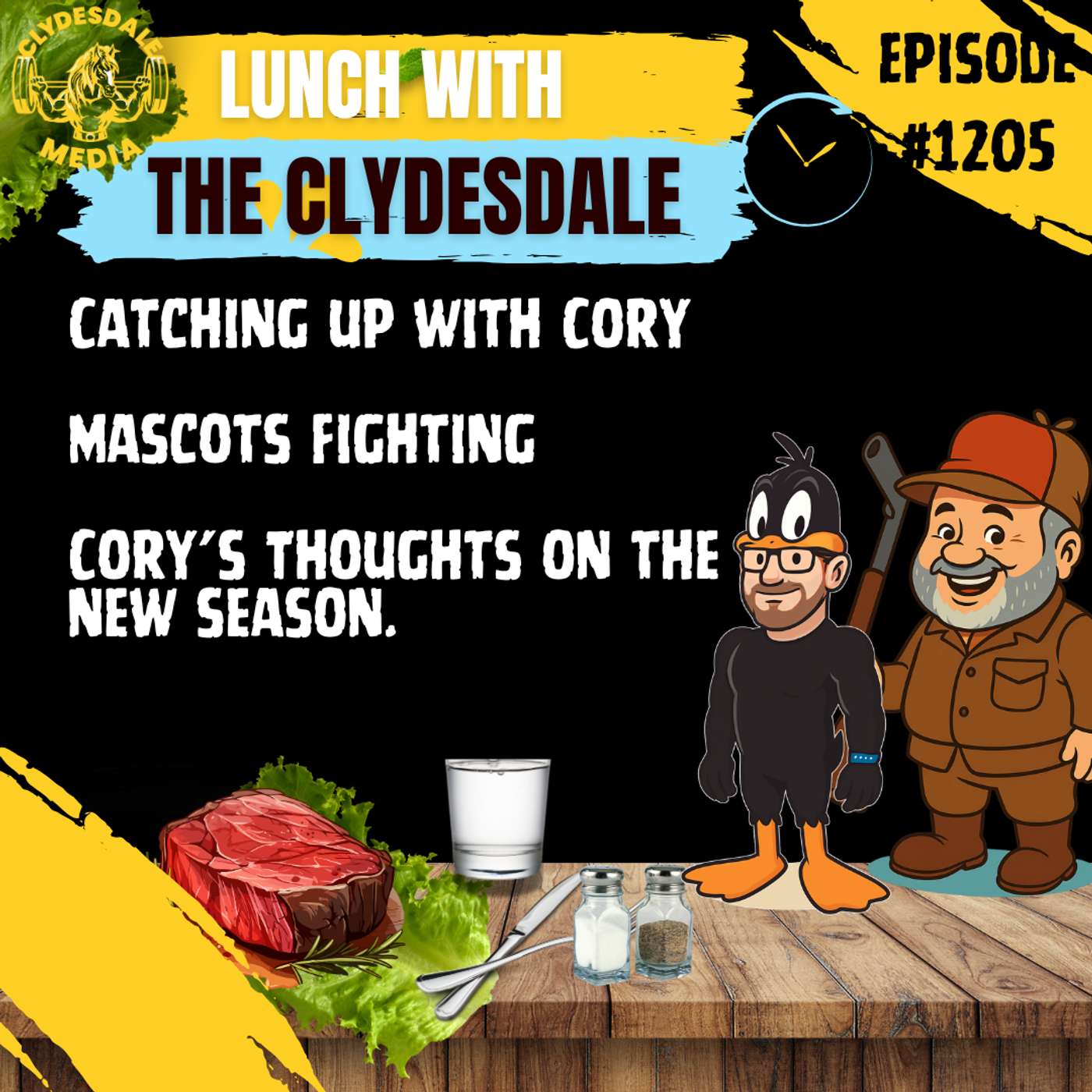 Lunch with the Clydesdale - Cajun Wednesday | Penn State and LSU both in Ranked Battles episode artwork
