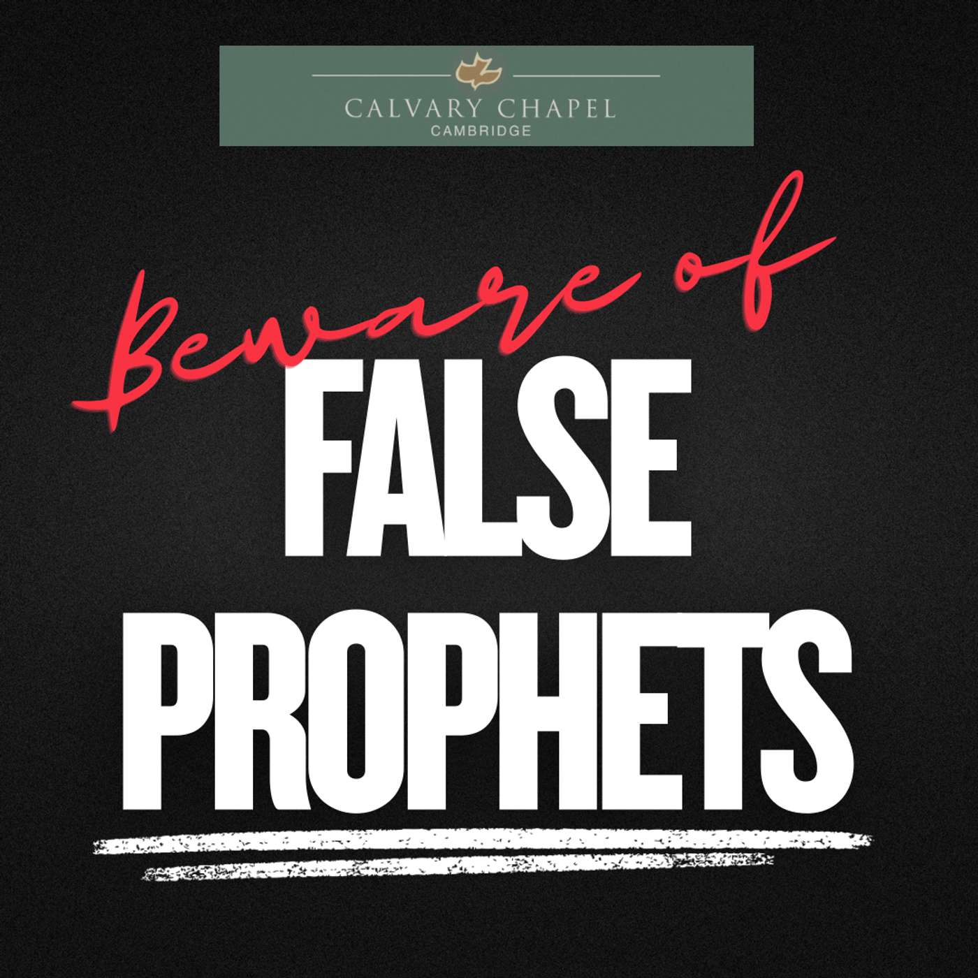 Beware of False Prophets episode artwork