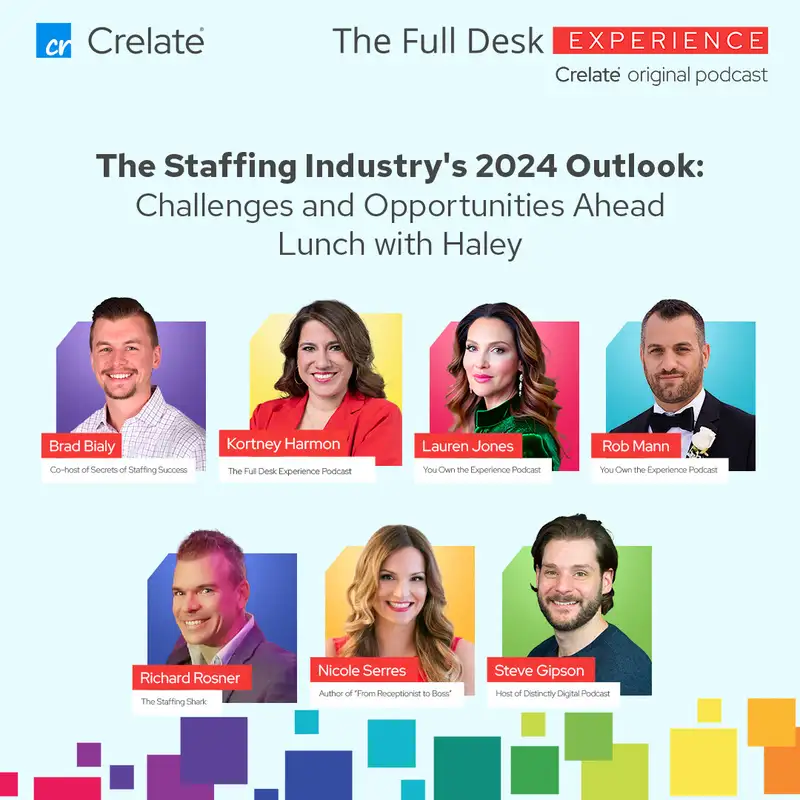 The Staffing Industry's 2024 Outlook: Challenges and Opportunities Ahead | Lunch with Haley