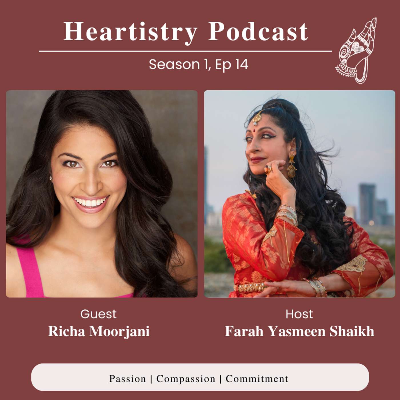 S1 Ep 14 - Richa Moorjani - Actress & Dancer episode artwork