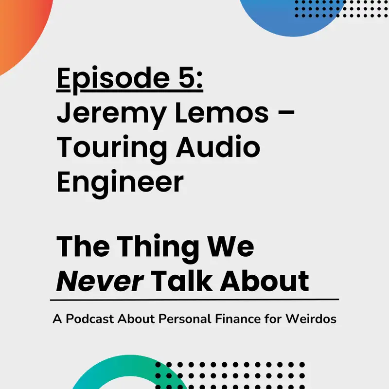Jeremy Lemos – Touring Audio Engineer