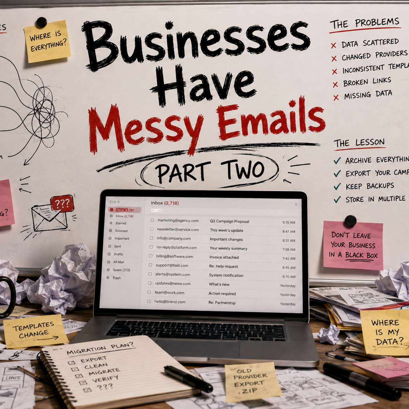 Businesses Always Have Messy Emails (Part 2)
