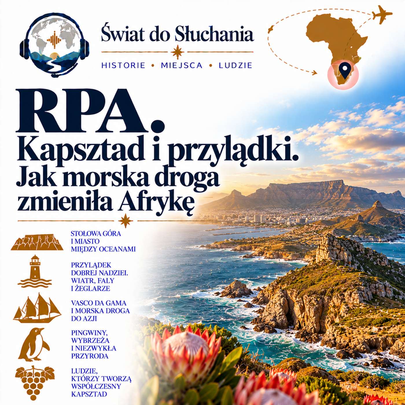 RPA. Kapsztad i przylądki. Jak morska droga zmieniła Afrykę episode artwork