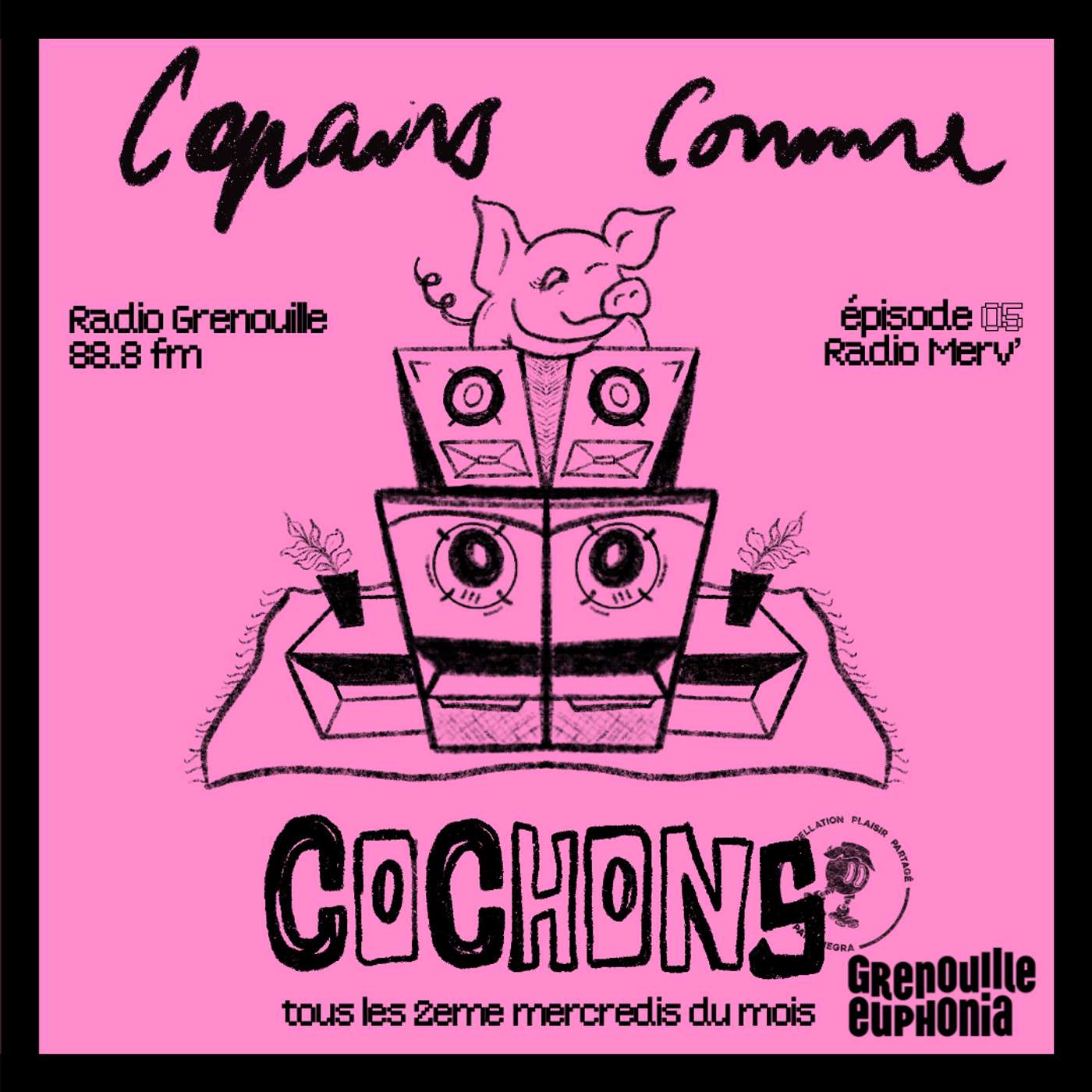 Copains comme cochons #5 — Pata Negra invite Radio Merv episode artwork