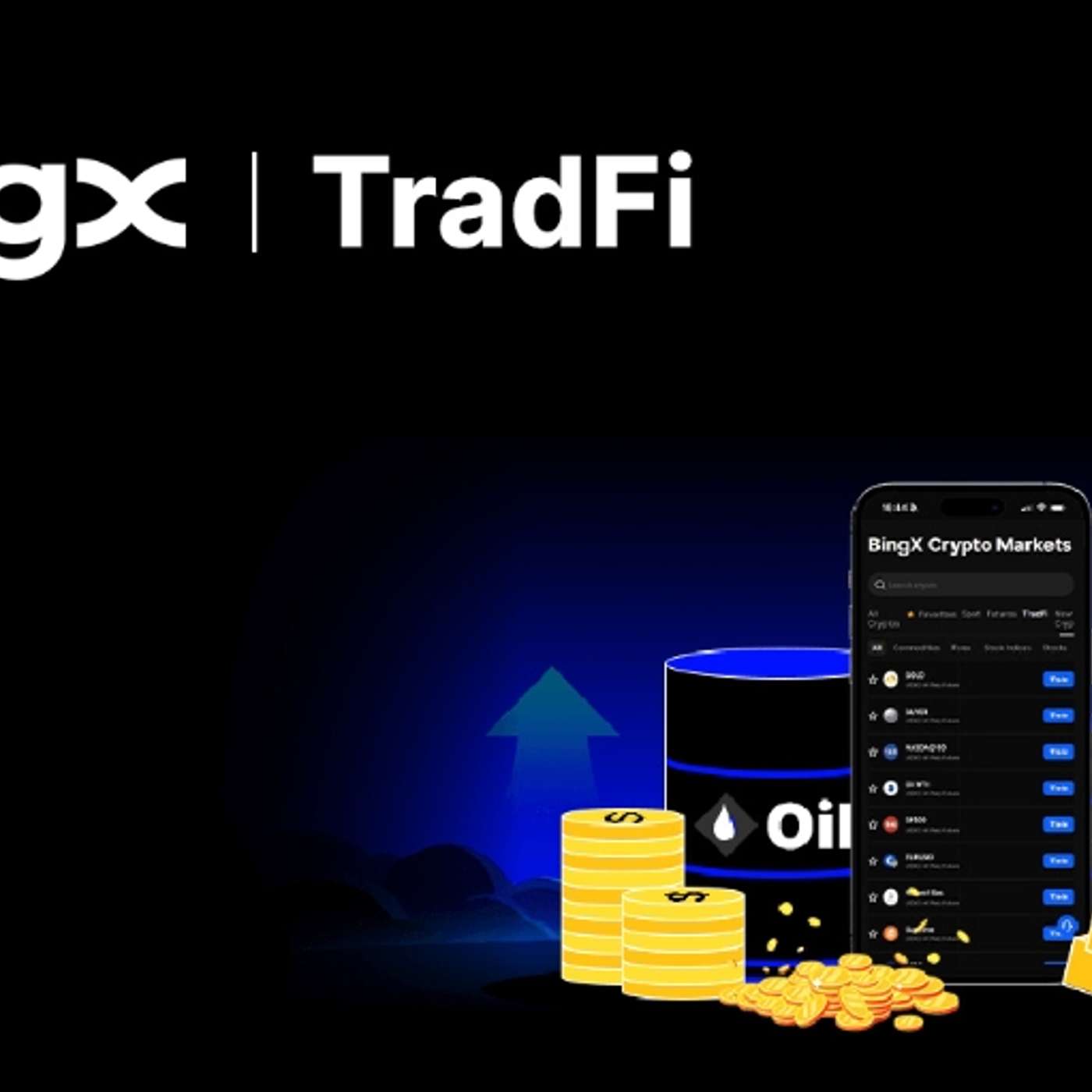 BingX TradFi 24-Hour Trading Volume Surpasses $1 Billion