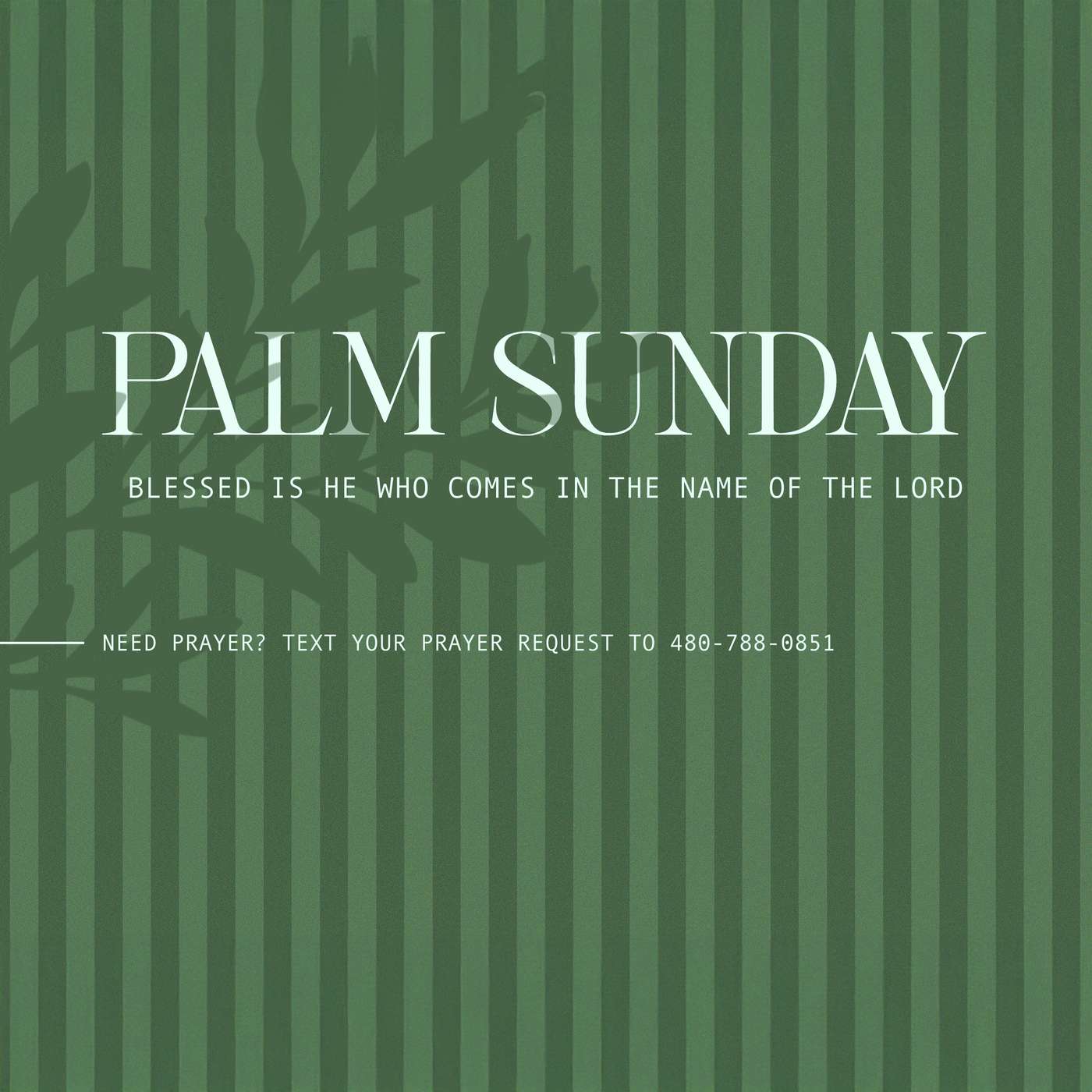 Palm Sunday - Luke 19:28-40 — Redemption Arcadia Sermons cover