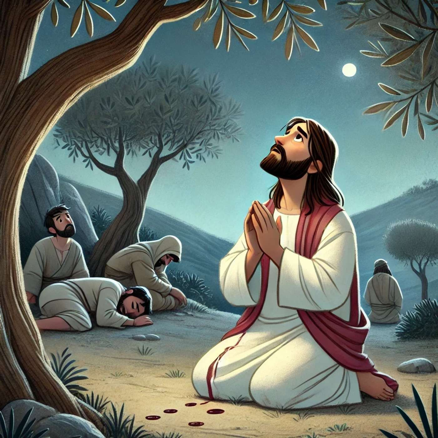 Historier fra Maram | Smertens mysterier – 1: Sammen med Jesus i Getsemane-hagen
