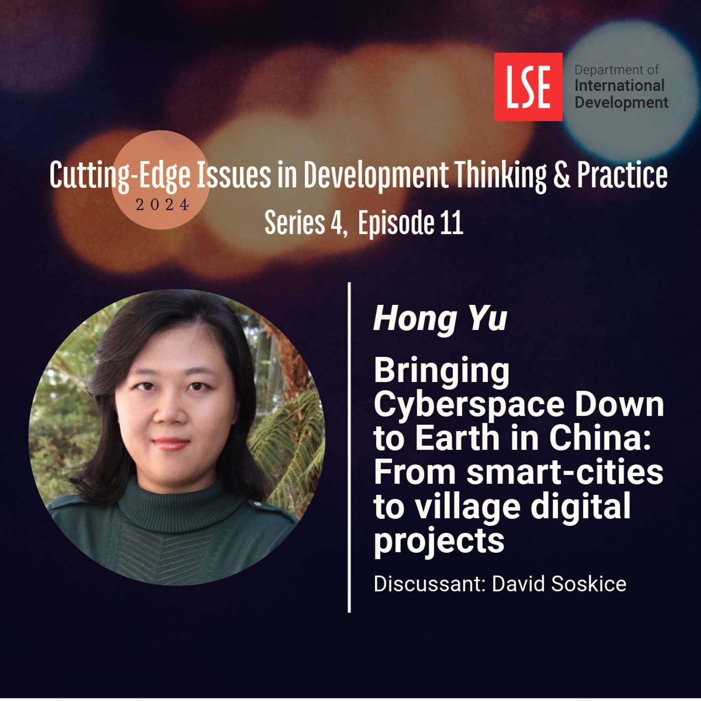 S4, E11 Bringing Cyberspace Down to Earth in China: From smart-cities to village digital projects episode artwork