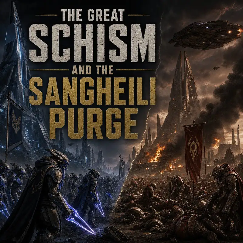The Great Schism and the Sangheili Purge