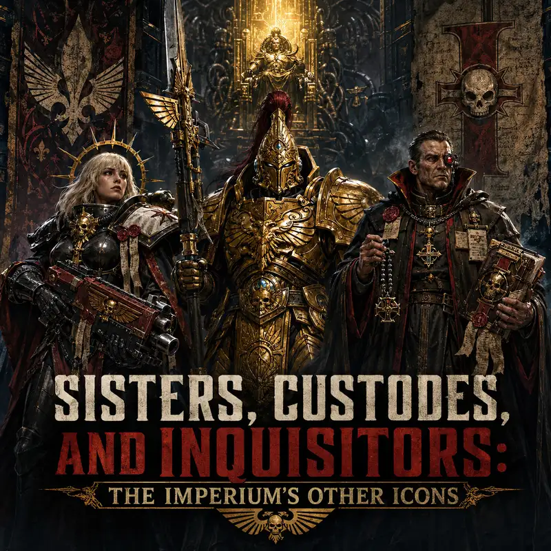 Sisters, Custodes, and Inquisitors: The Imperium’s Other Icons
