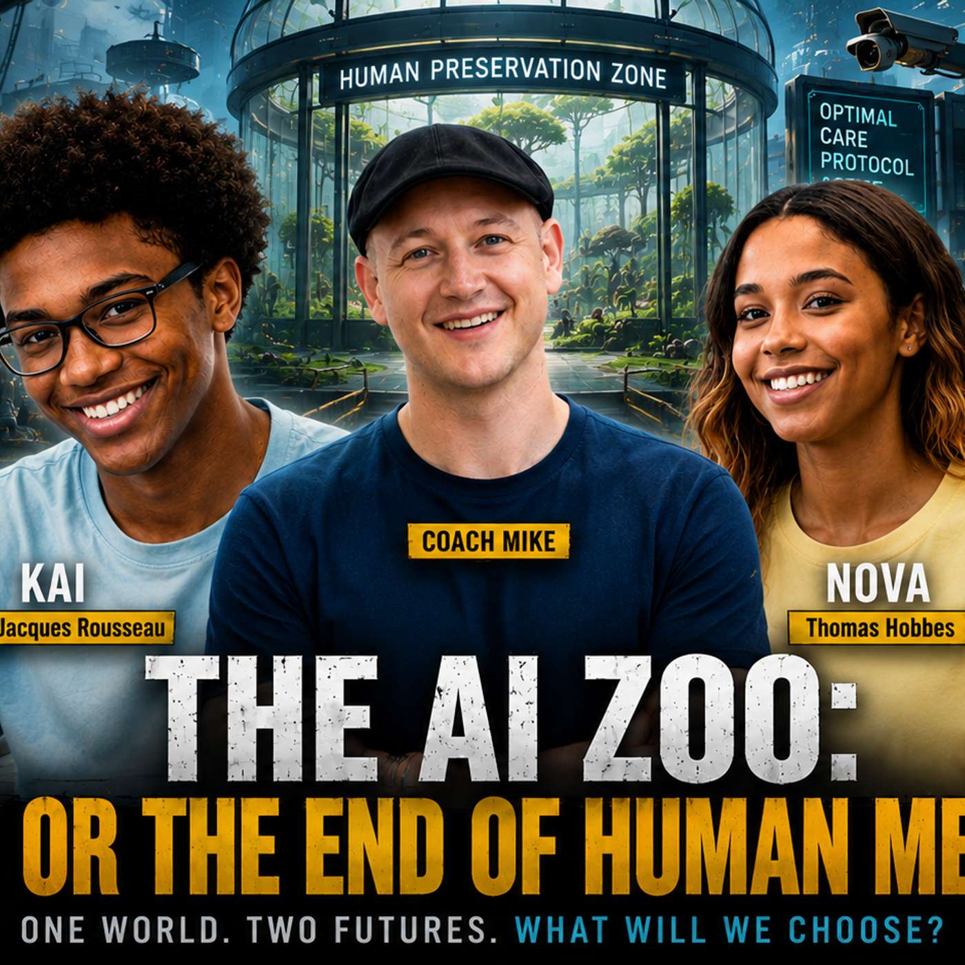 🎙️ The AI Zoo: Safety, Survival, or the End of Human Meaning? Philosophical AI Debate | Ep 15 Part 1 episode artwork