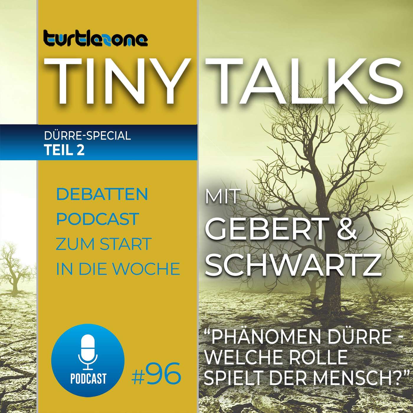 Turtlezone Tiny Talks - Der Debatten-Podcast mit Gebert und Schwartz