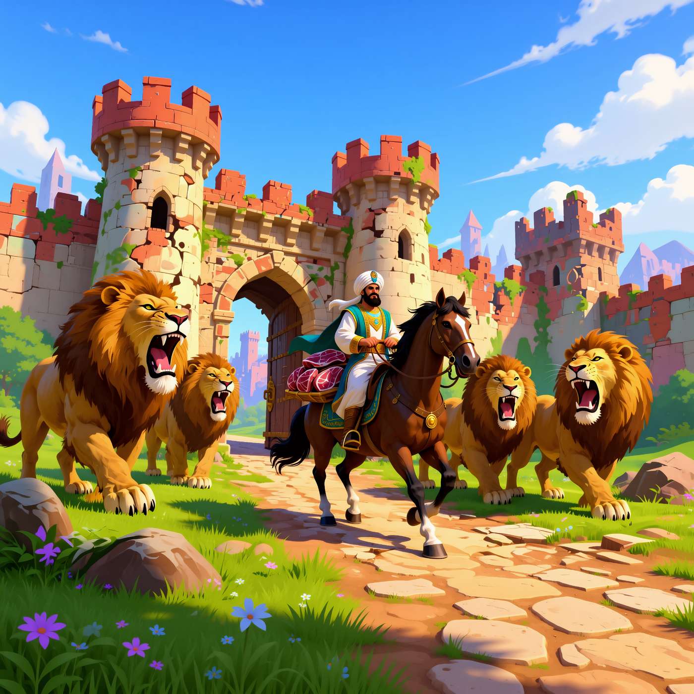 The Story of Prince Ahmed and the Fairy Paribanou episode artwork
