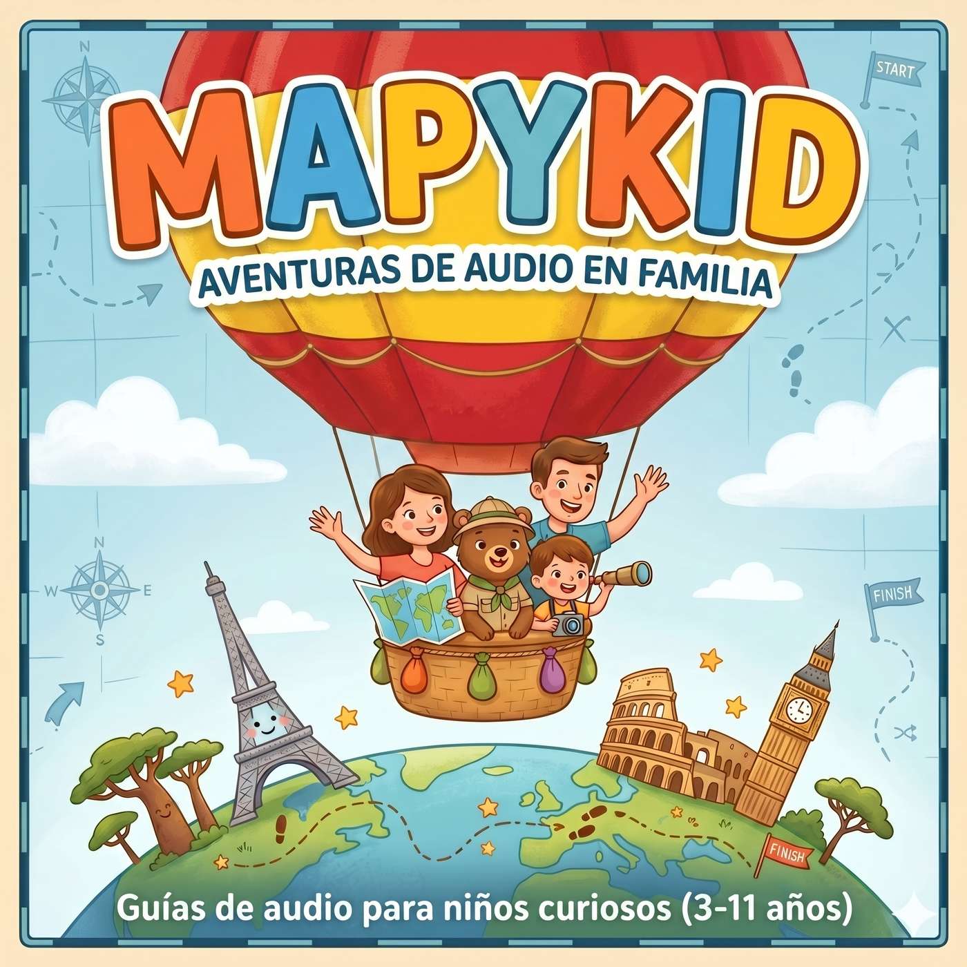 MAPYKID ES - Guías de audio de viaje para niños