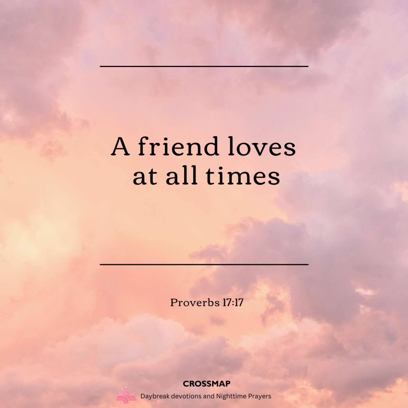 The Love of a Friend - A Nighttime Prayer