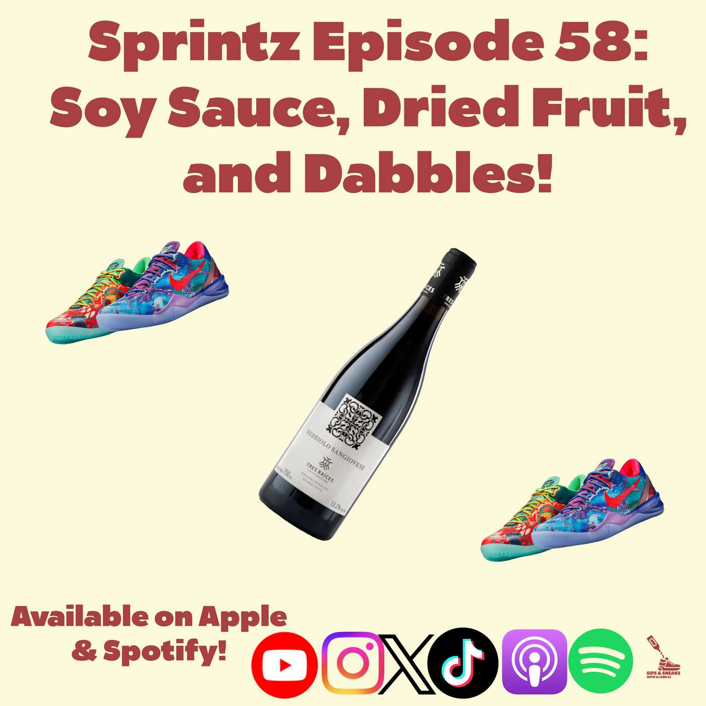 Sprintz Episode 58: Soy Sauce, Dried Fruit, and Dabbles episode artwork