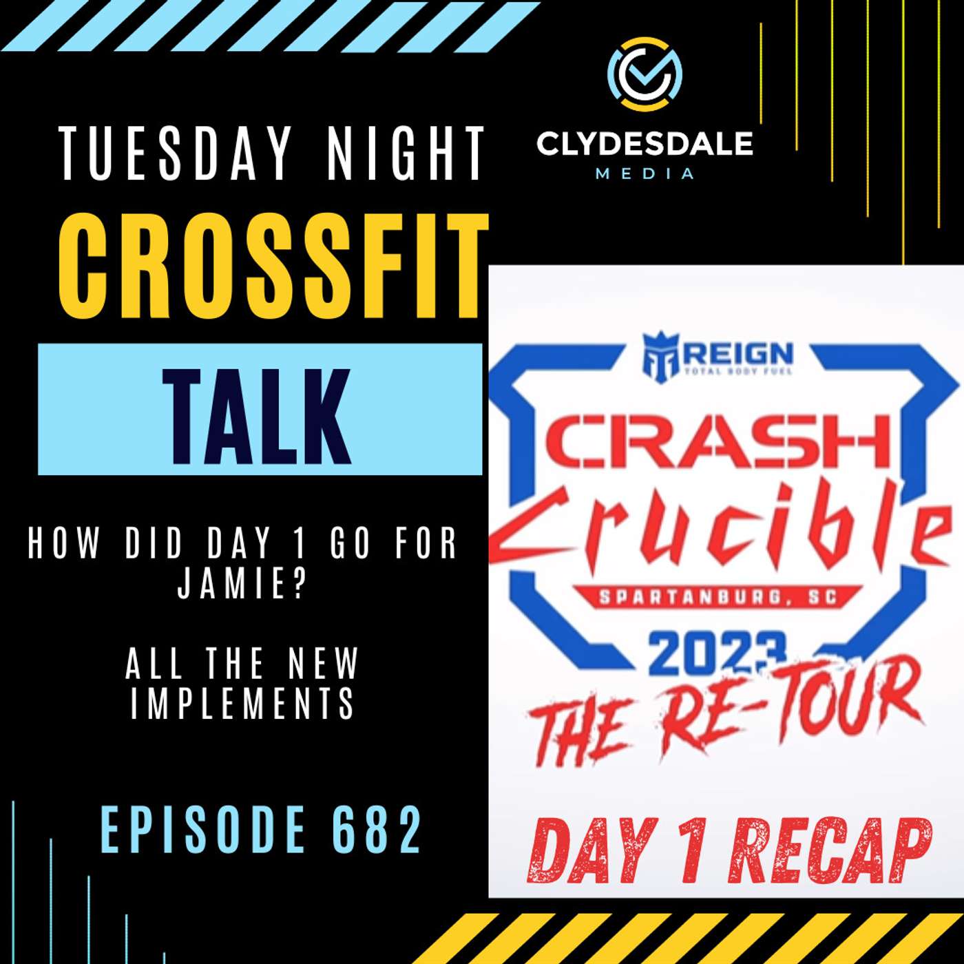 Day 1 at the Crash Crucible - How did Jamie do? episode artwork