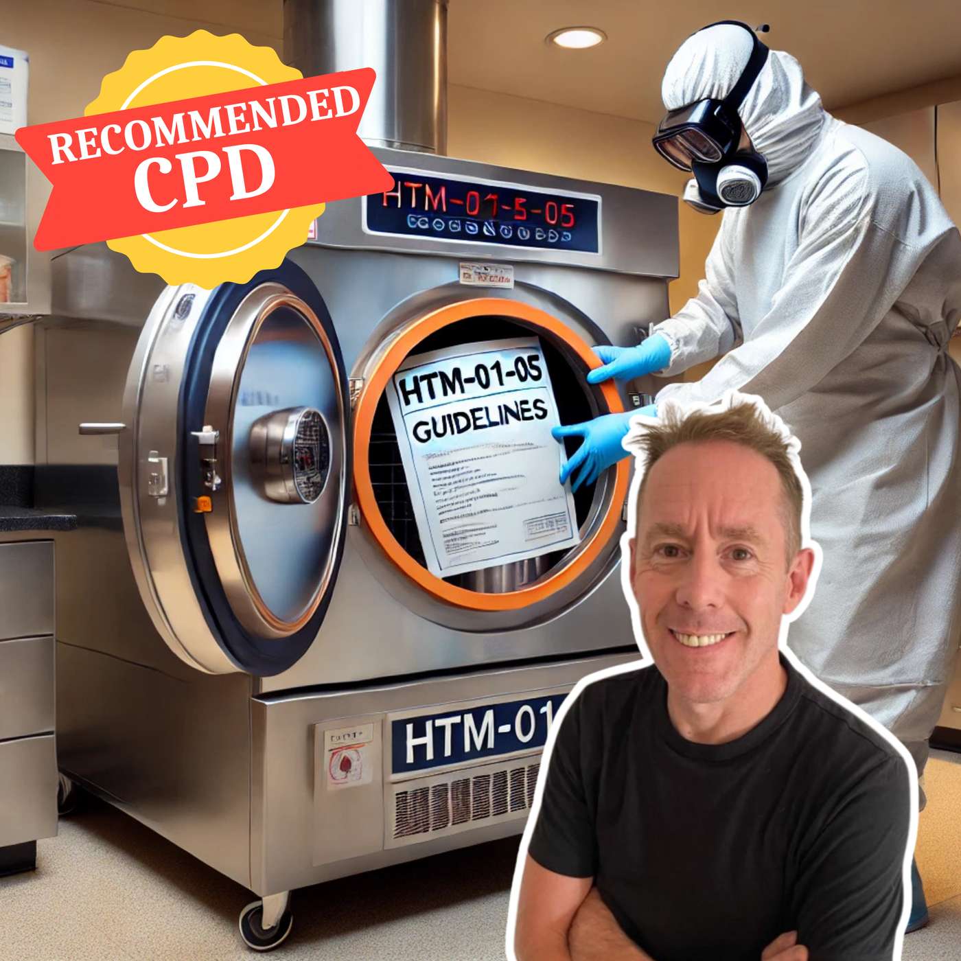 Decontamination CPD Made Enjoyable! – PDP218 episode artwork
