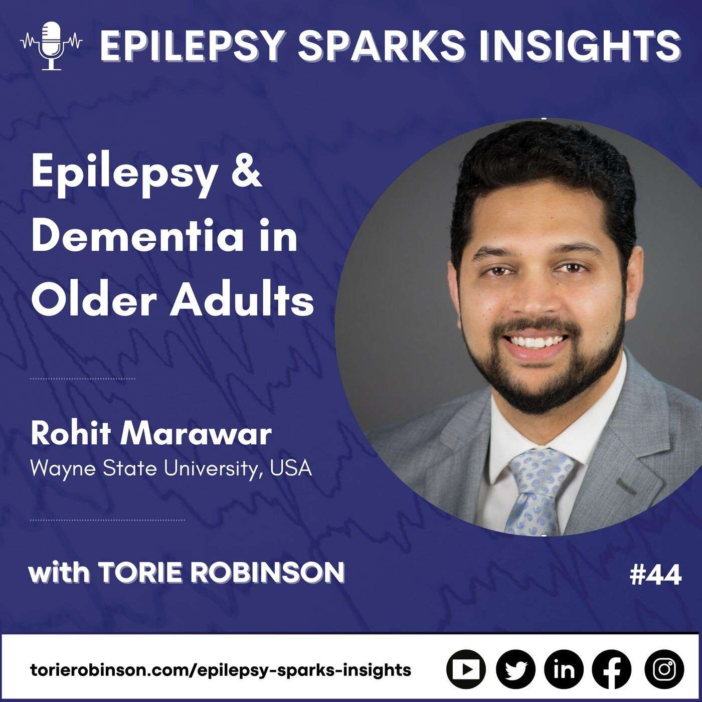 Epilepsy & Dementia in Older Adults - Rohit Marawar episode artwork