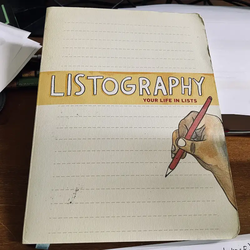 #AudioMo Day 7: My Life In Lists