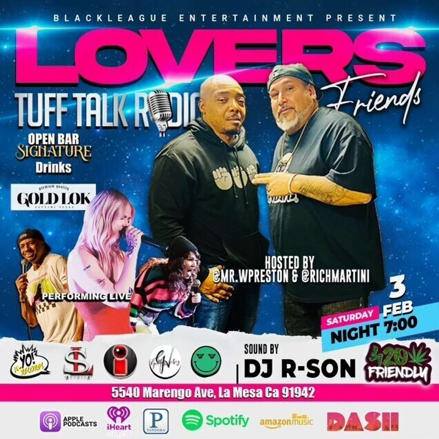 TUFF TALK RADIO SPECIAL LOVERS AND FRIENDS episode artwork