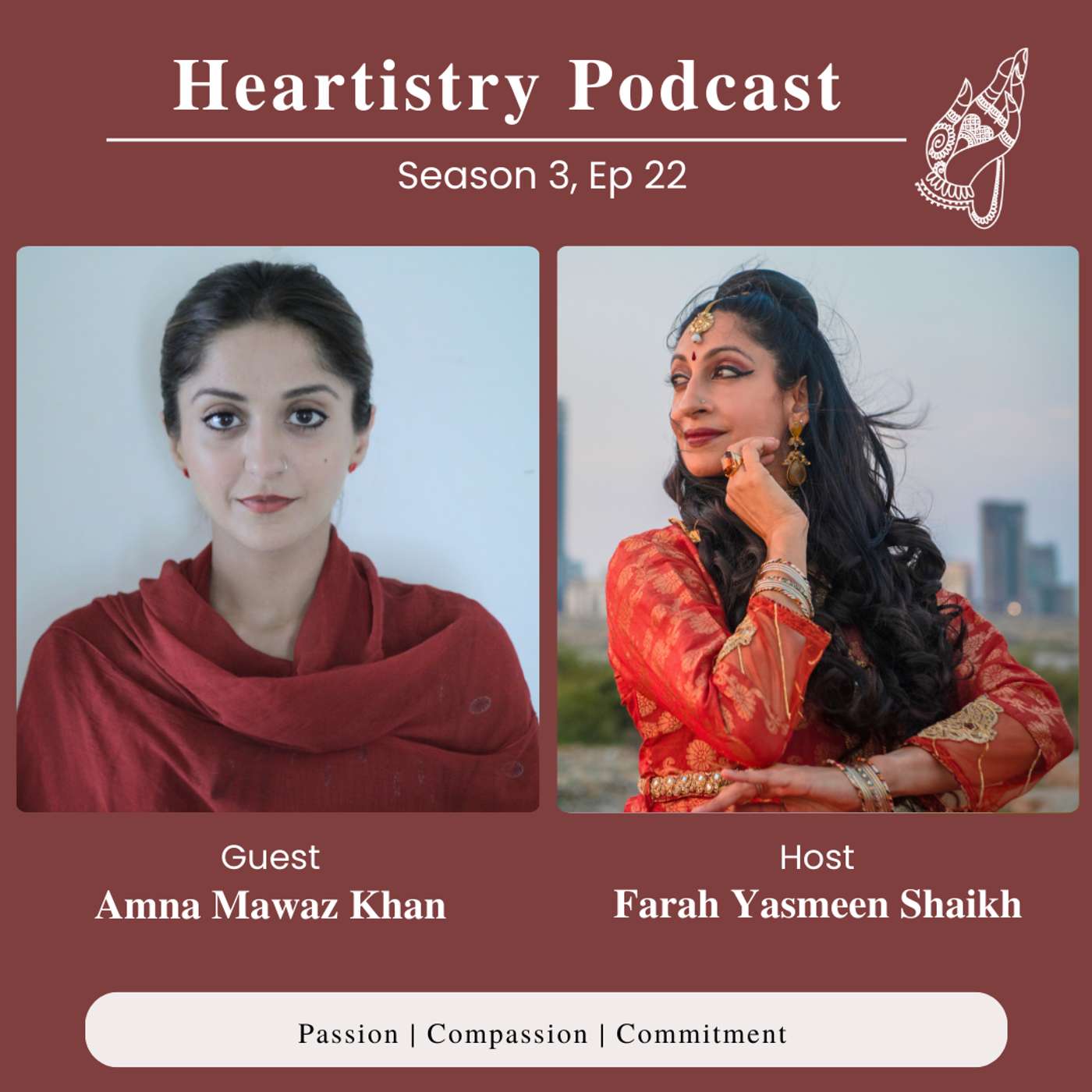 S3 Ep 22 - Amna Mawaz Khan - Pakistani Artist & Activist episode artwork