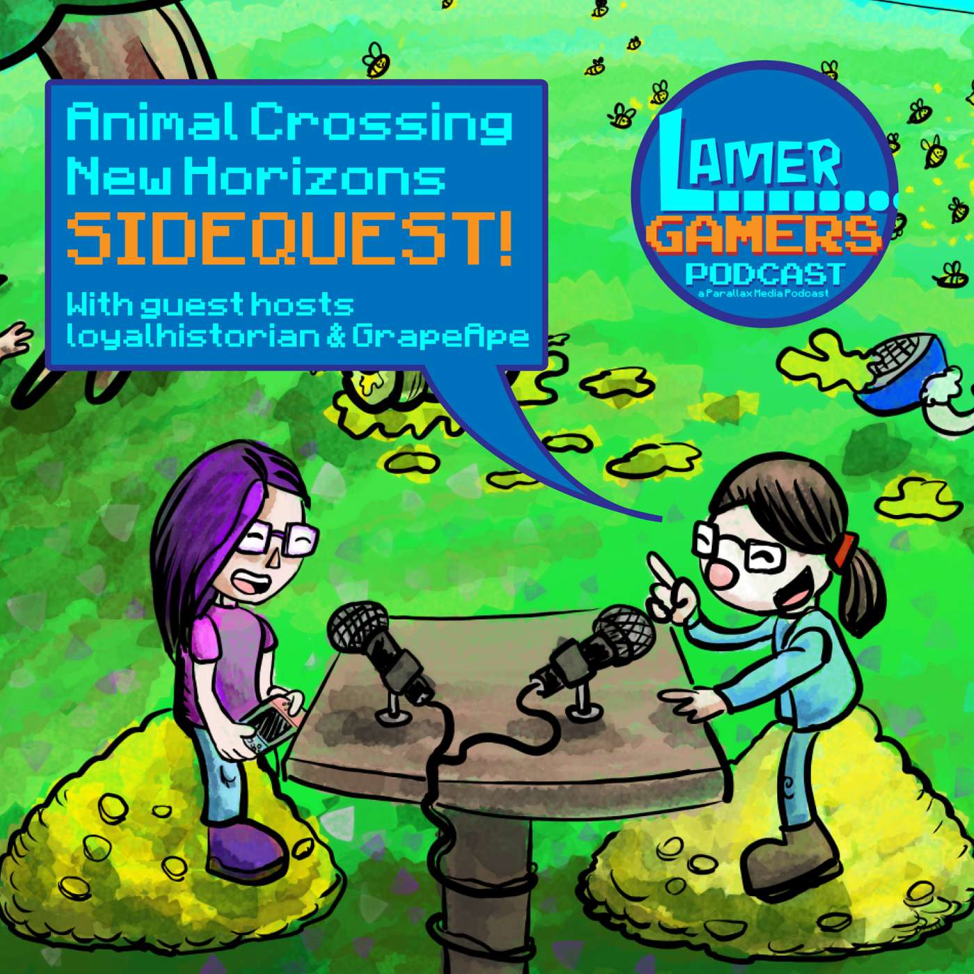 Animal Crossing New Horizons- SIDEQUEST - The Lamer Wives Take Over! episode artwork