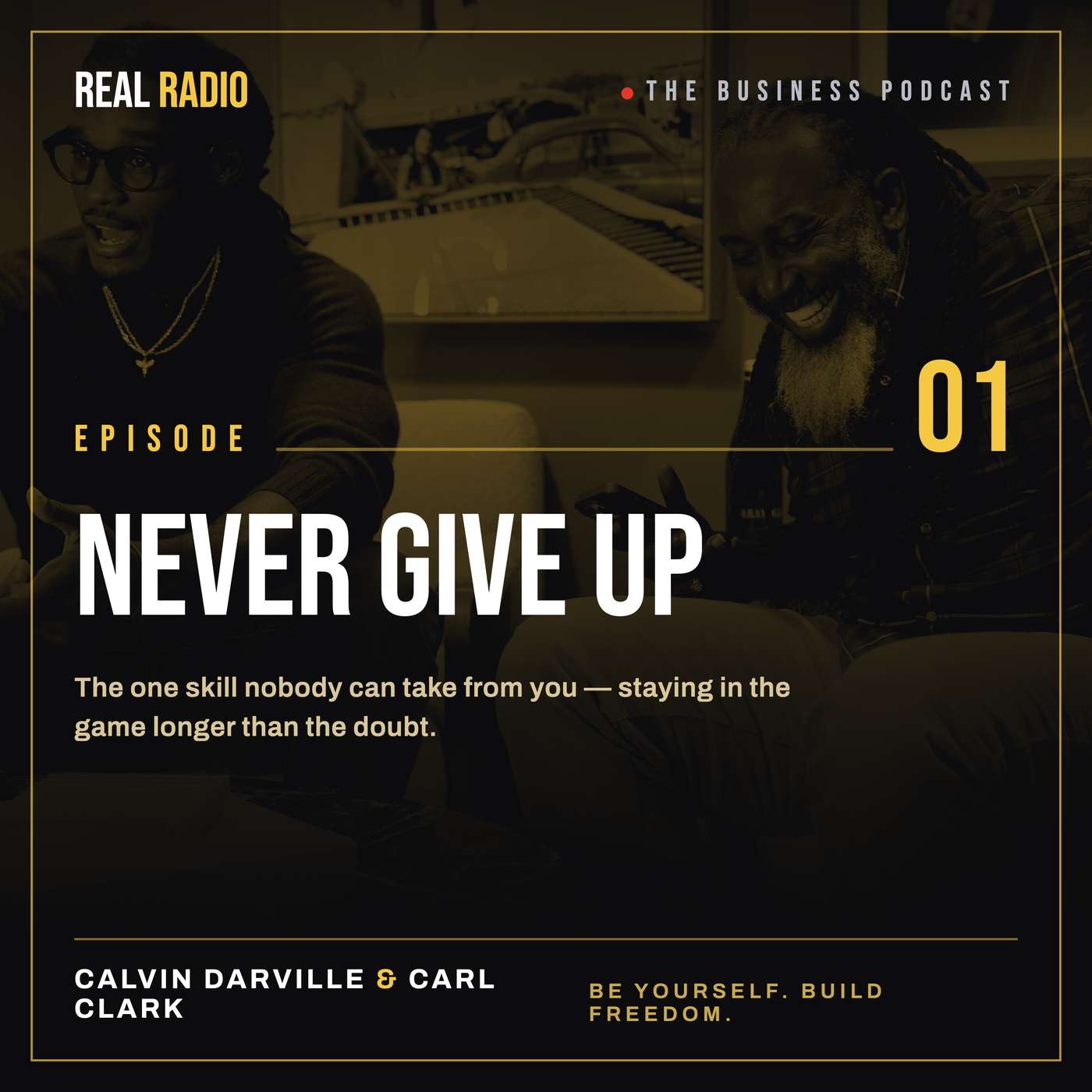 Never Give up episode artwork
