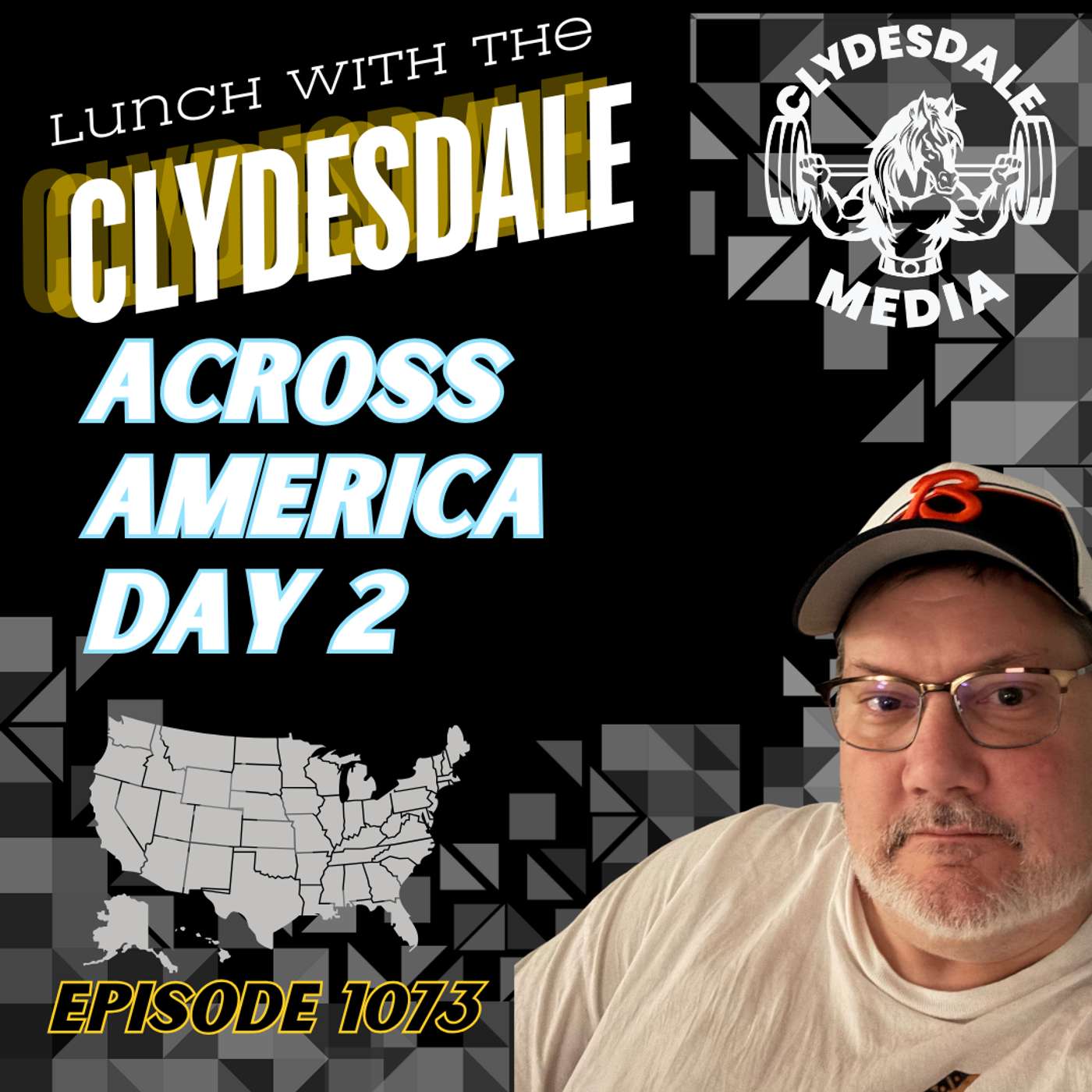 Lunch with the Clydesdale - Day 2 Trip Across America episode artwork