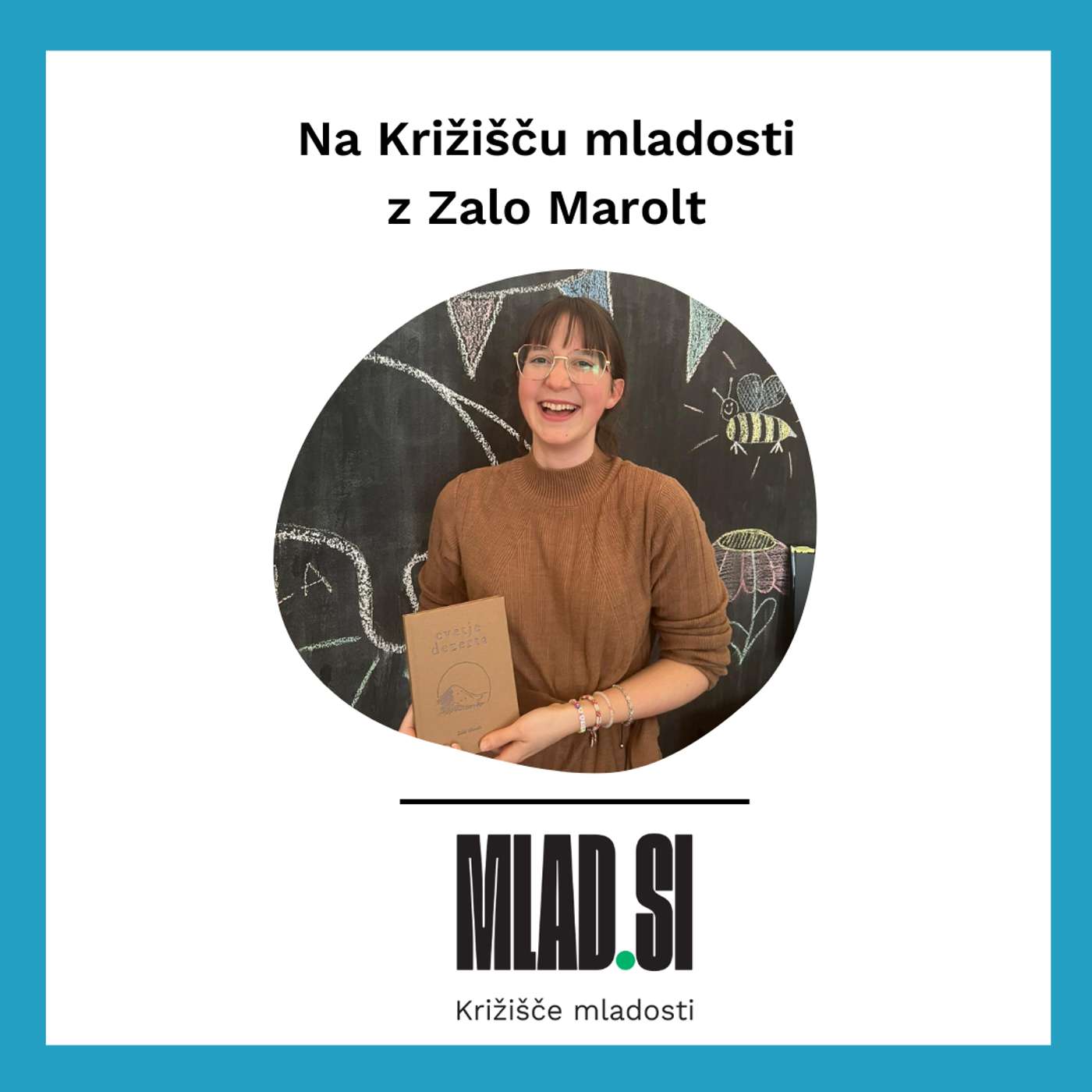Na Križišču mladosti z Zalo Marolt: o literarnem ustvarjanju in aktivizmu
