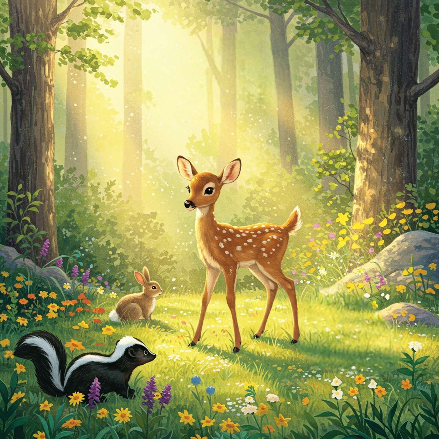Bambi, A Life in the Woods (Unabridged) cover art