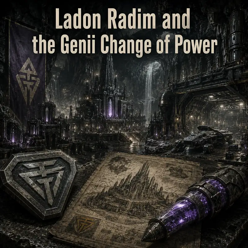 Ladon Radim and the Genii Change of Power