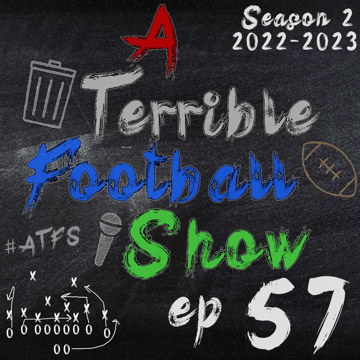 Football is over... well.. at least until XFL is back | ATFS 57 episode artwork