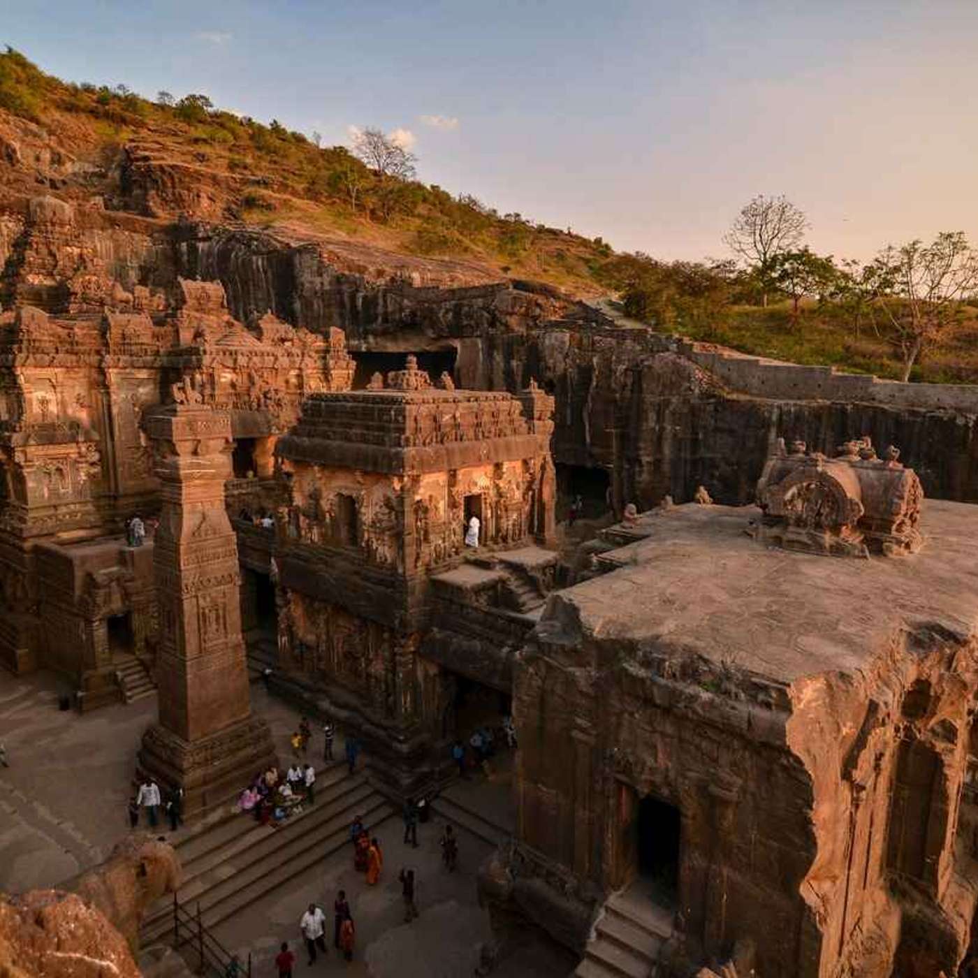Kailasa Temple, carved out of a mountain episode artwork