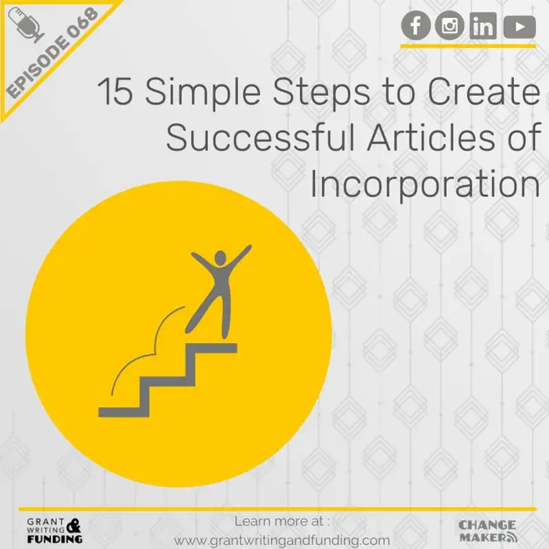 068: 15 Simple Steps to Create Successful Articles of Incorporation