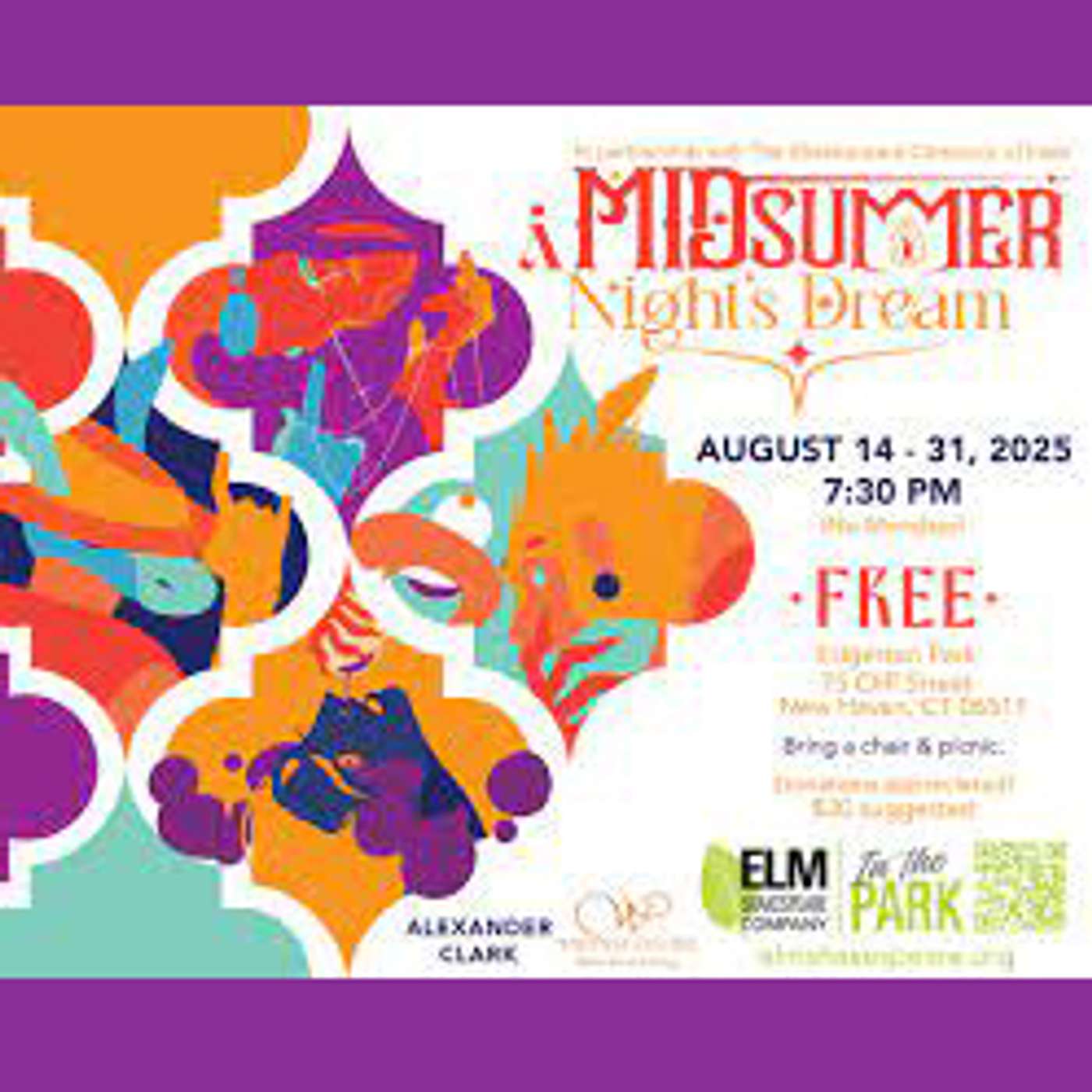 Elm Shakespeare Company — A Midsummer Nights Dream Elm Shakespeare Company — A Midsummer Nights Dream